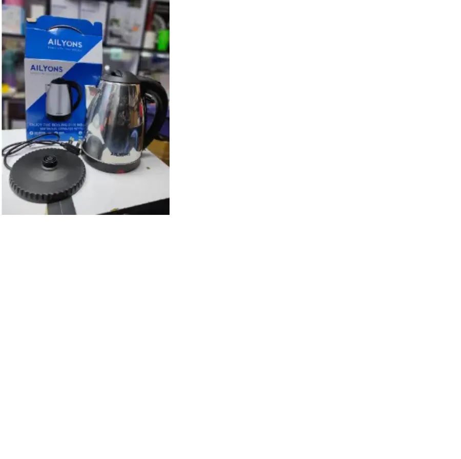 AILYONS 2.0 L Electric Kettle Water Heater & Boiler Jug- coil less water kettle heating jug silver offer limited stock,stainless steel kettle 2.0litres electric kettle