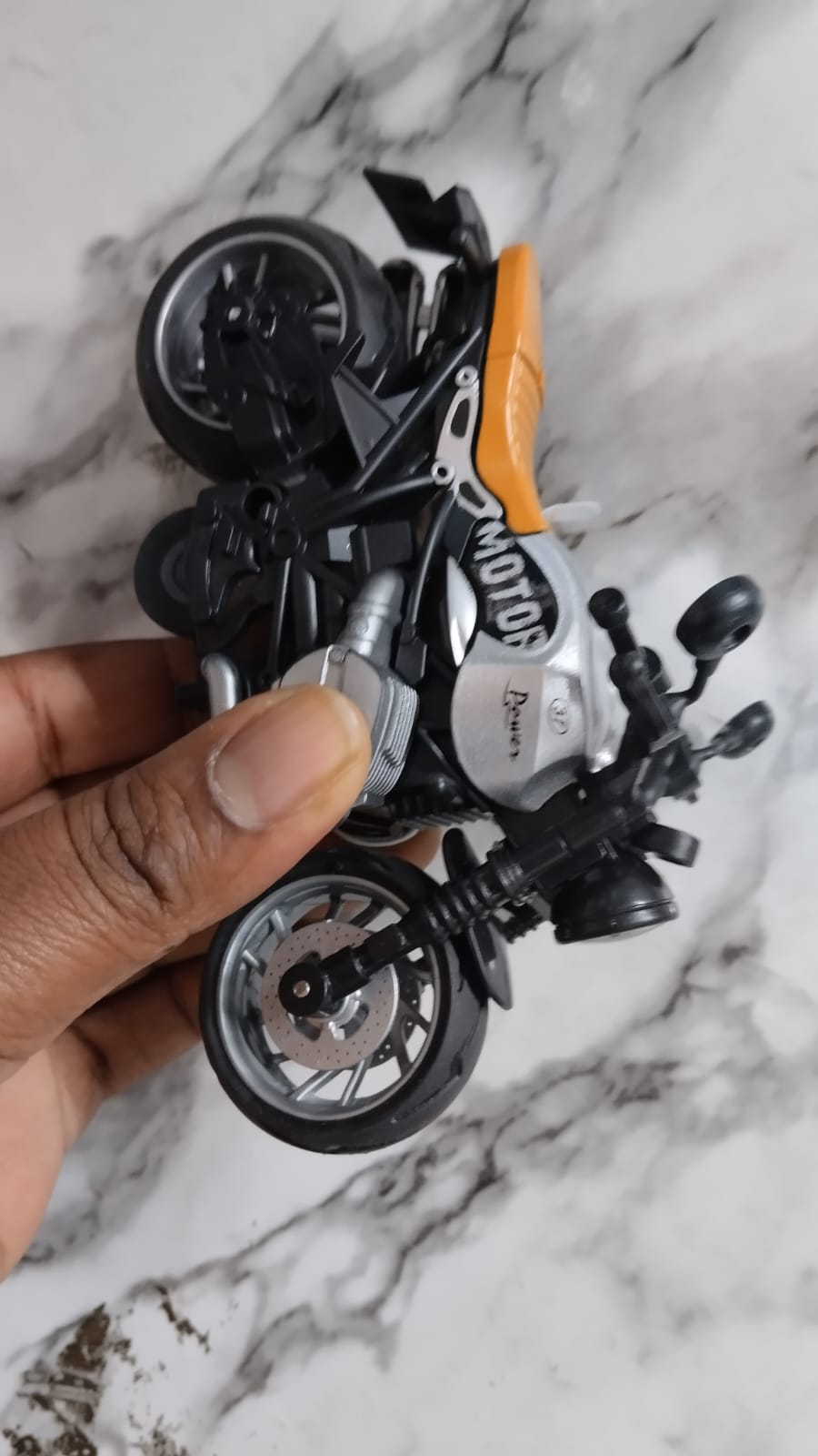 1pc Metal Diecast 1/12 Scale Motorcycle Toy