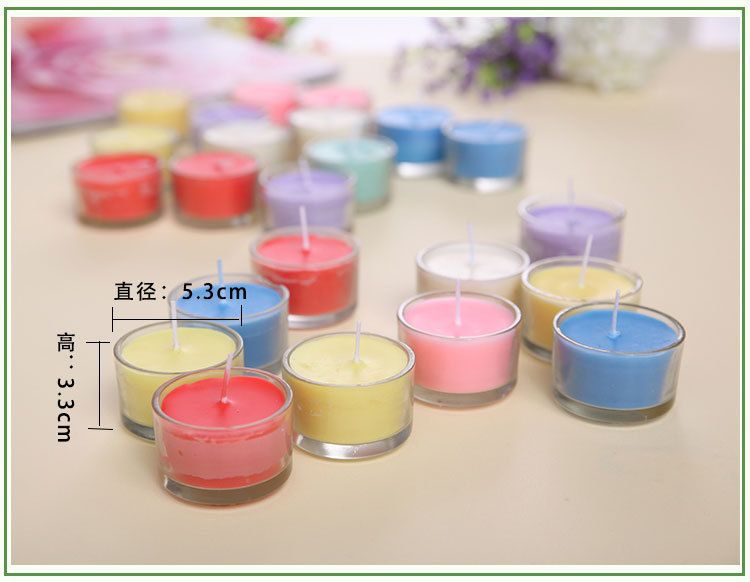6 PCS SCENTED CANDLES SET