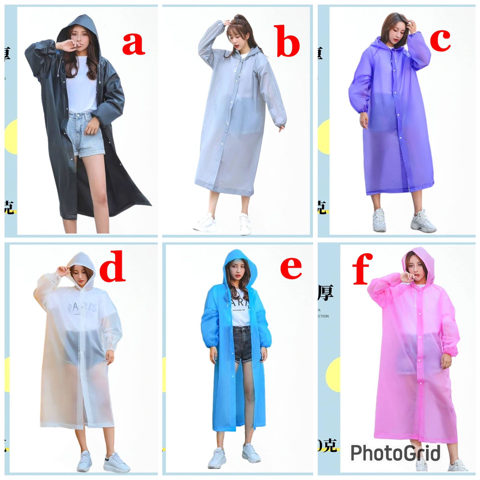 Durable Light weight Eva Rain Coat For Adults, Better than an umbrella, Futuristic design, Light weight, Keeps yourself dry plus your bag.