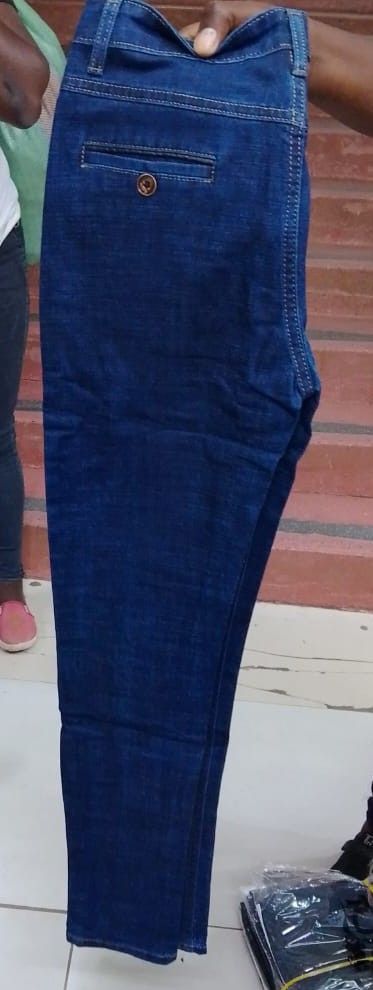 Boys Slim Fit Denim Jeans Trouser - Navy Blue, Comfortable texture, Casual/ official wear, Ideal for all occasions.