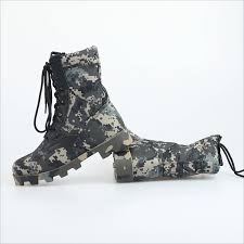 Promotion Néo Artisanal High-top Military Desert Combat Leather Boot - as pictured
