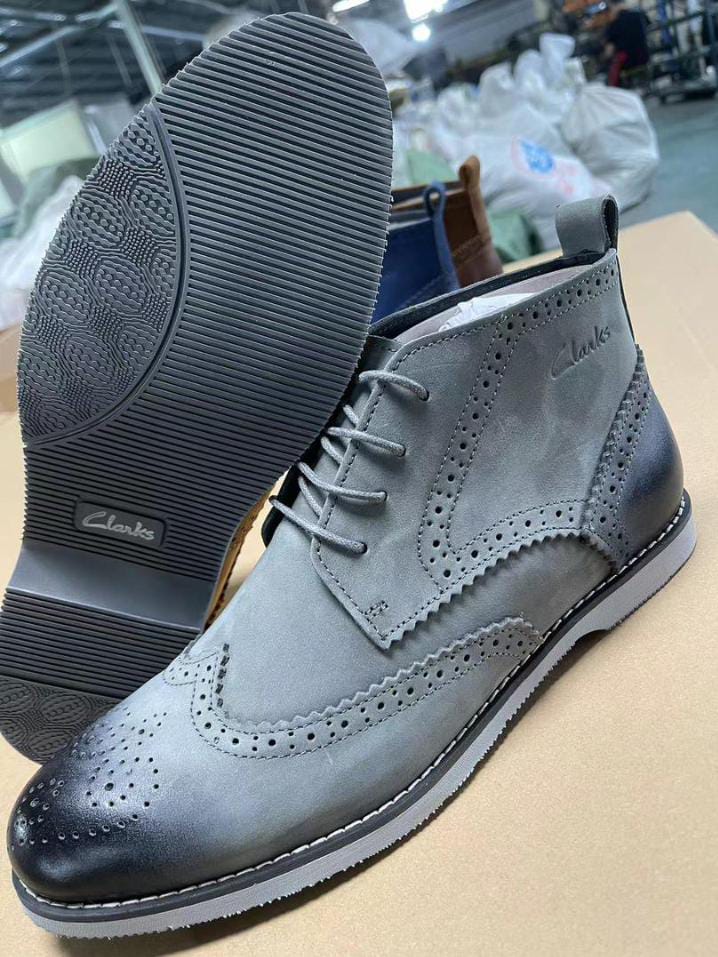 High quality leather chelsea boot designers clarks as pictured