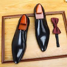 Luxury brand genuine leather men's wedding shoes, formal Oxford shoes, business and leisure office work shoes, classic men's