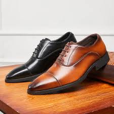 Luxurious Men Dress Shoes  Men Shoes Casual Shoe Man Fit Classic Party British Men's Height-increasing Shoes