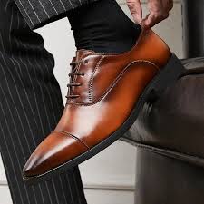 Luxurious Men Dress Shoes  Men Shoes Casual Shoe Man Fit Classic Party British Men's Height-increasing Shoes