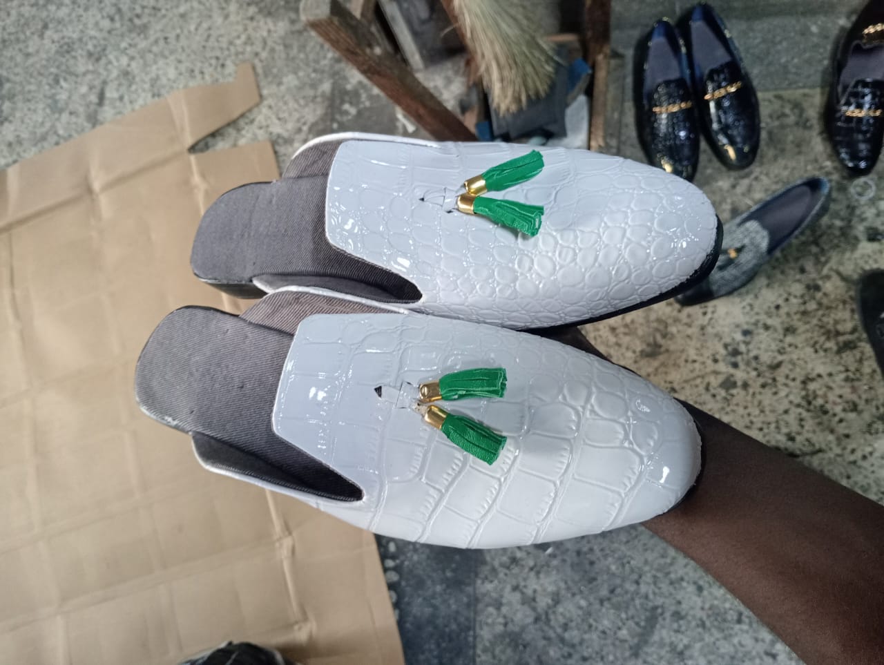 comfy men`s official oxford shoes - as pictured