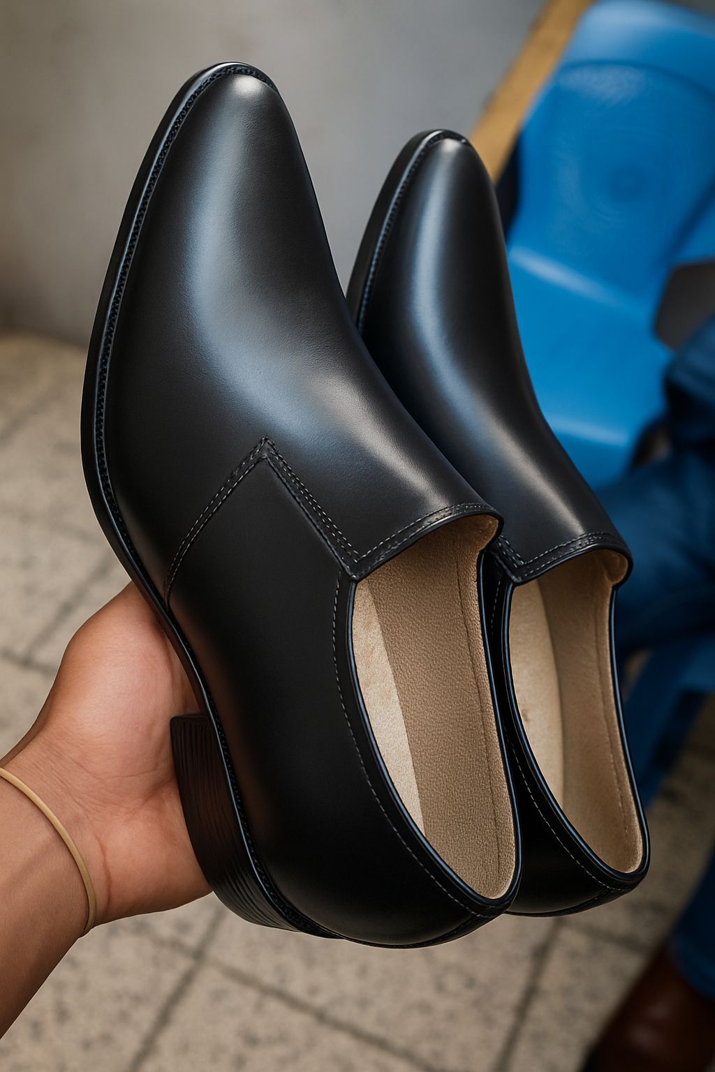 high quality Luxury New ETHIOPIAN Stylish Handmade Pure Leather Mens Oxford Dress Shoes brown as pictured🌸🌸