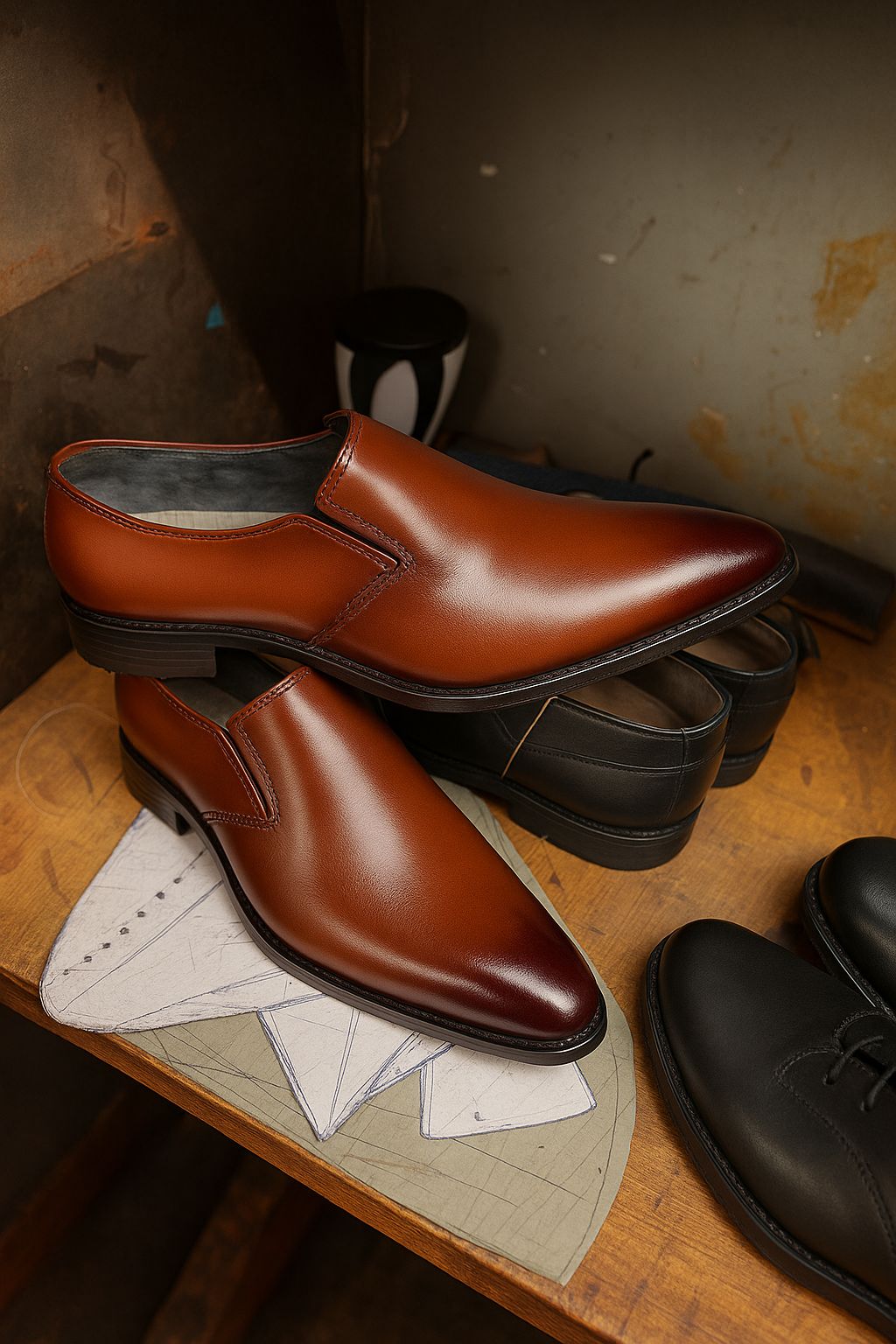 high quality Luxury New ETHIOPIAN Stylish Handmade Pure Leather Mens Oxford Dress Shoes brown as pictured🌸🌸