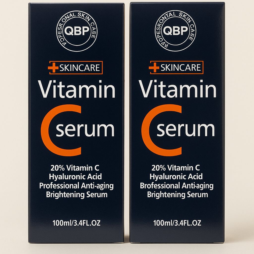 Glow Boost Serum✨  
QBP Vitamin C Serum – Anti-aging • Brightening • Hydrating 🍊💧