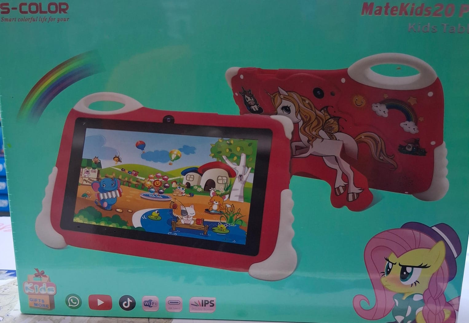 [OFFFER !!!OFFER!!]Classy 7 inches Smart Kids Learning Tablets Connects to wifi,1024*600 Display, android 12, 6GB +256GB, battery 5000mAh