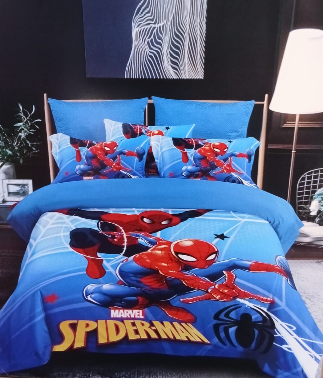 [🔥NEW LIMITED OFFER🔥 🥑🌽ONLY AT KILIMALL !!! ] 3Pc Size 4x6 Brand New High Quality Stylish and Luxurious Comfortable Cartoon themed duvet With 1 bedsheet and 1 pillowcases  .at Affordable Price
