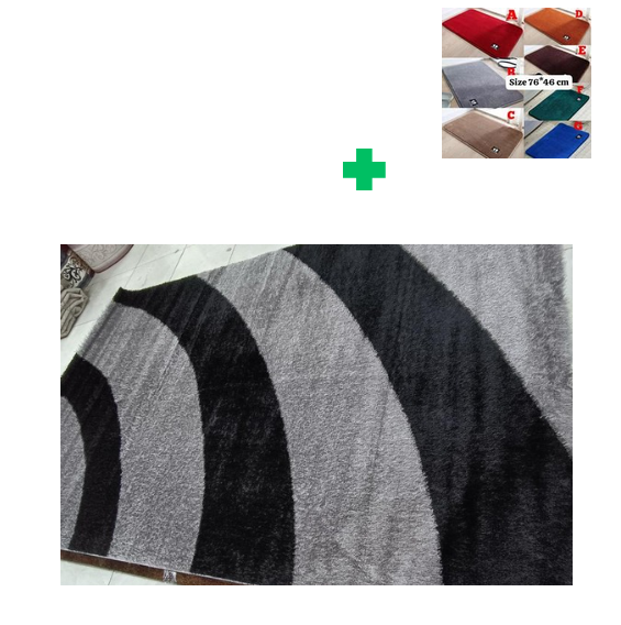 [📢PRICE DROP ALERT! SAVE BIG ON YOUR FAVES 🤑!!!] 1Pc [ 9X12fts ] Brand new Stylish and Luxurious Exclusive Turkish carpet..That Comes with a Free Doormat ( Random Color)