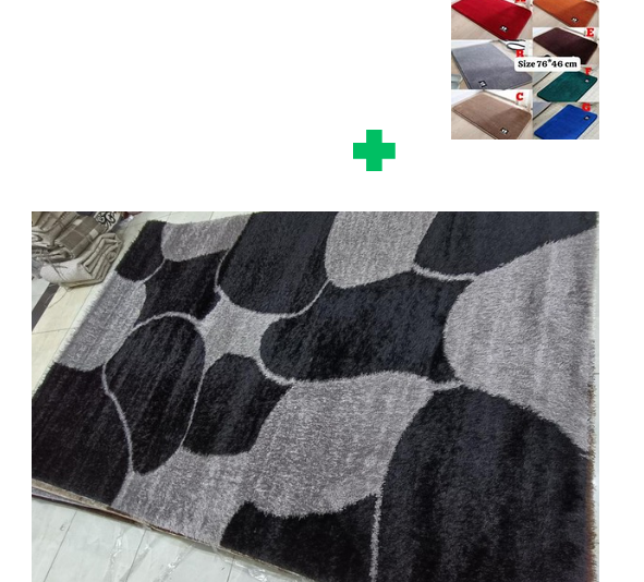 [📢PRICE DROP ALERT! SAVE BIG ON YOUR FAVES 🤑!!!] 1Pc [ 9X12fts ] Brand new Stylish and Luxurious Exclusive Turkish carpet..That Comes with a Free Doormat ( Random Color)