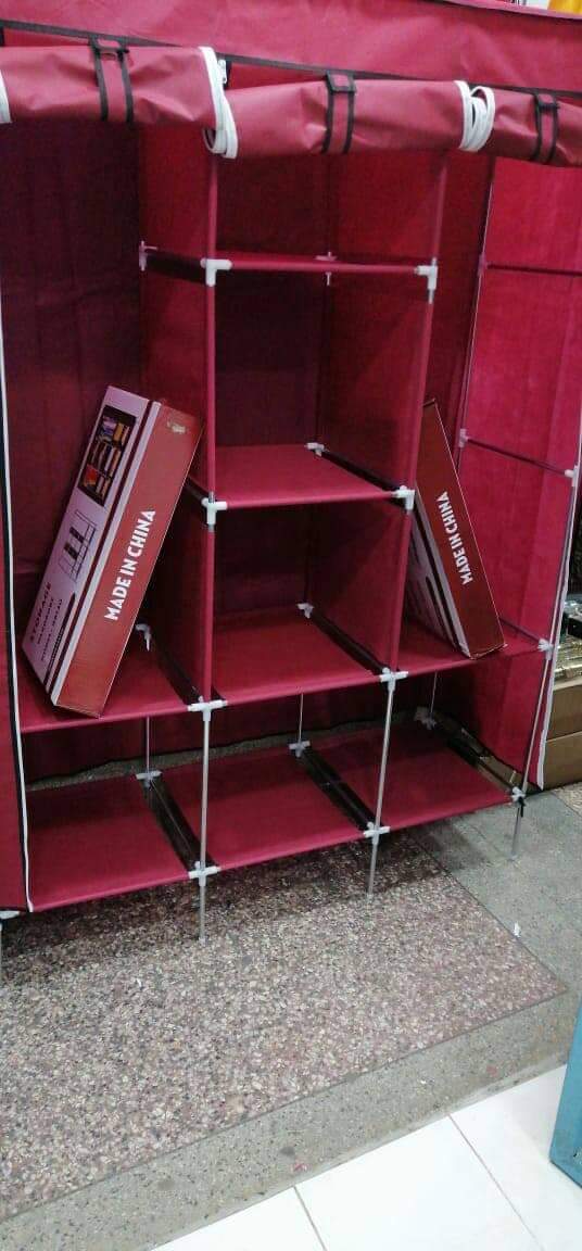 🛍️ DAILY OFFER 🛍️ - a 1 pc Metallic wardrobe Now available , Organised rooms nice fittings