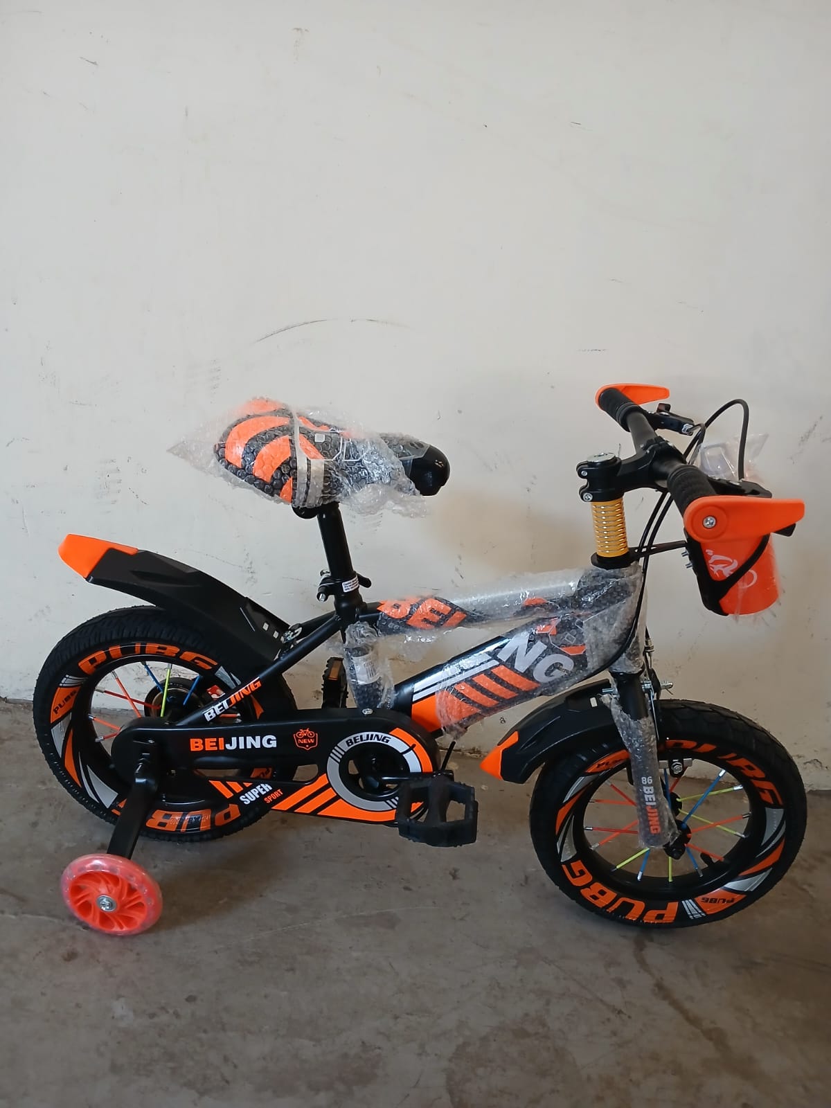 ⏰ TIME LIMITED OFFER ⏰ 12 Inch Kids Road Bike with Balance Tires for Ages 1-5 Years Sturdy Safe Fun Learning Bicycle Colorful Design