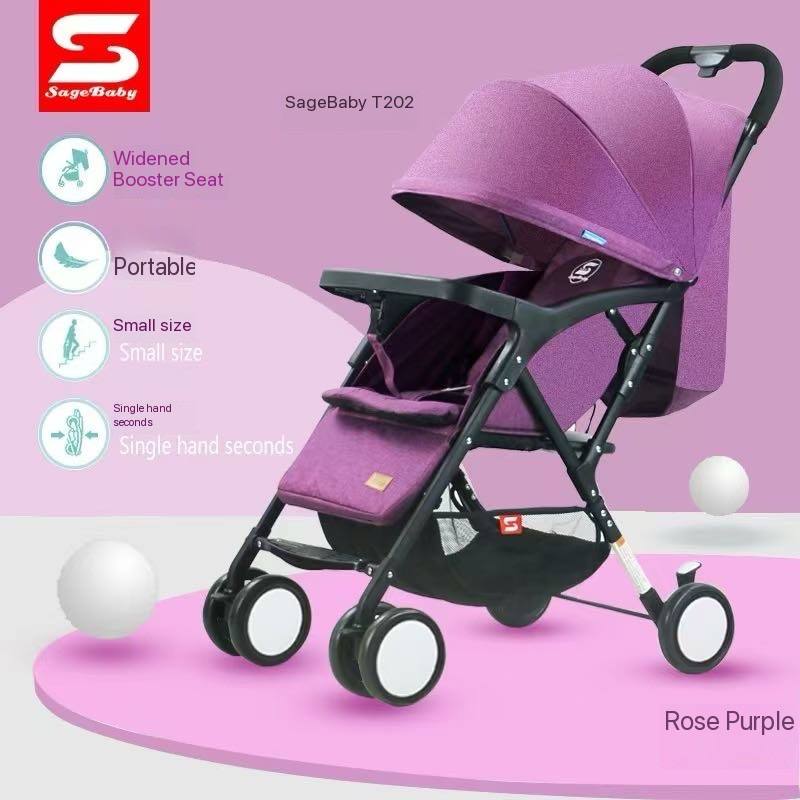 🎯 SMART OFFER 🎯 - A 1 pc Kids Stroller, Lightweight Foldable Design, Comfortable Seat, Durable Frame, Safe 5-Point Harness, Adjustable Recline, Stylish