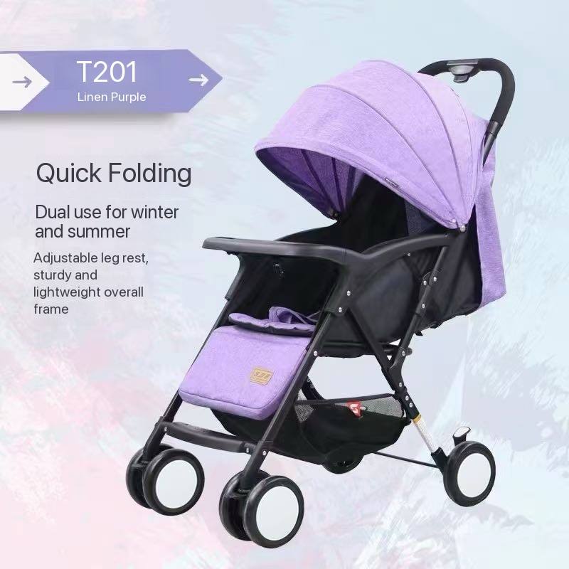 🎯 SMART OFFER 🎯 - A 1 pc Kids Stroller, Lightweight Foldable Design, Comfortable Seat, Durable Frame, Safe 5-Point Harness, Adjustable Recline, Stylish