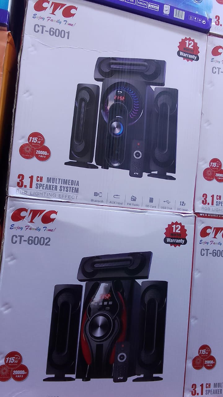🟢 NEW OFFER 🟢 - 3.1 Channel Multimedia Speaker System Bluetooth USB FM Remote Control Powerful Bass Surround Sound High Quality Audio Output