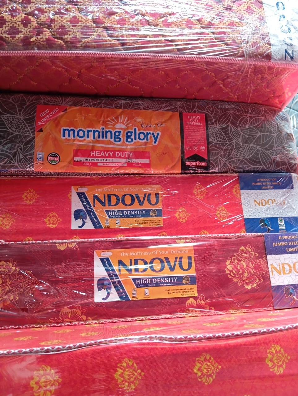 Morning Glory Quilted High Density 12-Inch Mattress – Durable Firm Support Foam Mattress for Comfortable and Long-Lasting Bedroom Sleeping Experience