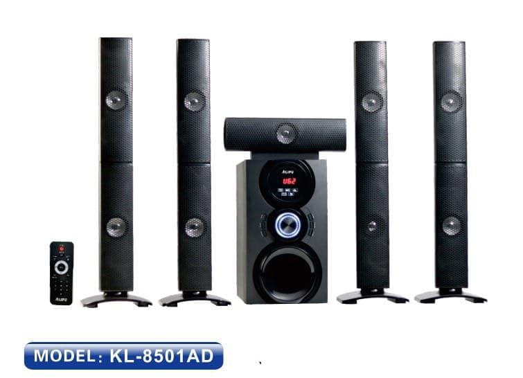 Heavy Bass 5.1 Home Use Woofer System with Bluetooth Connectivity and Remote Control — Deep Sound Performance for Music, Movies, and Entertainment