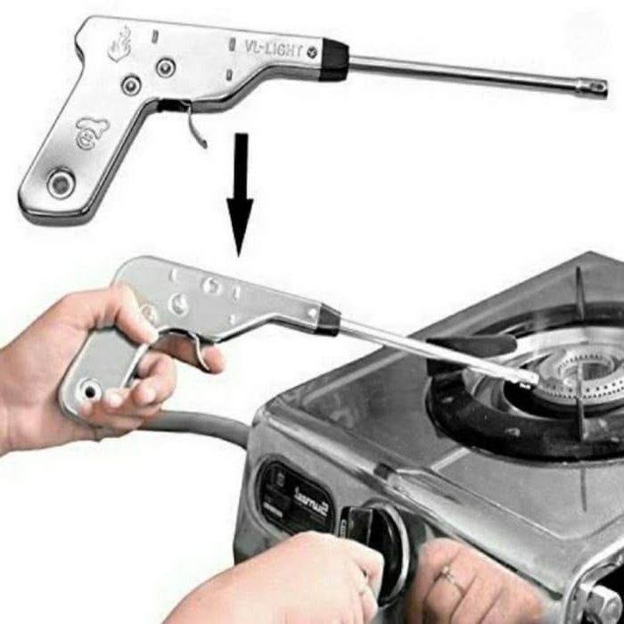 High Quality Durable Kitchen Gas Lighter – Long-Lasting 30,000 Sparks, No Refills Required, Easy Ignition for Home and Commercial Kitchen Gas Stoves and Cooking Appliances