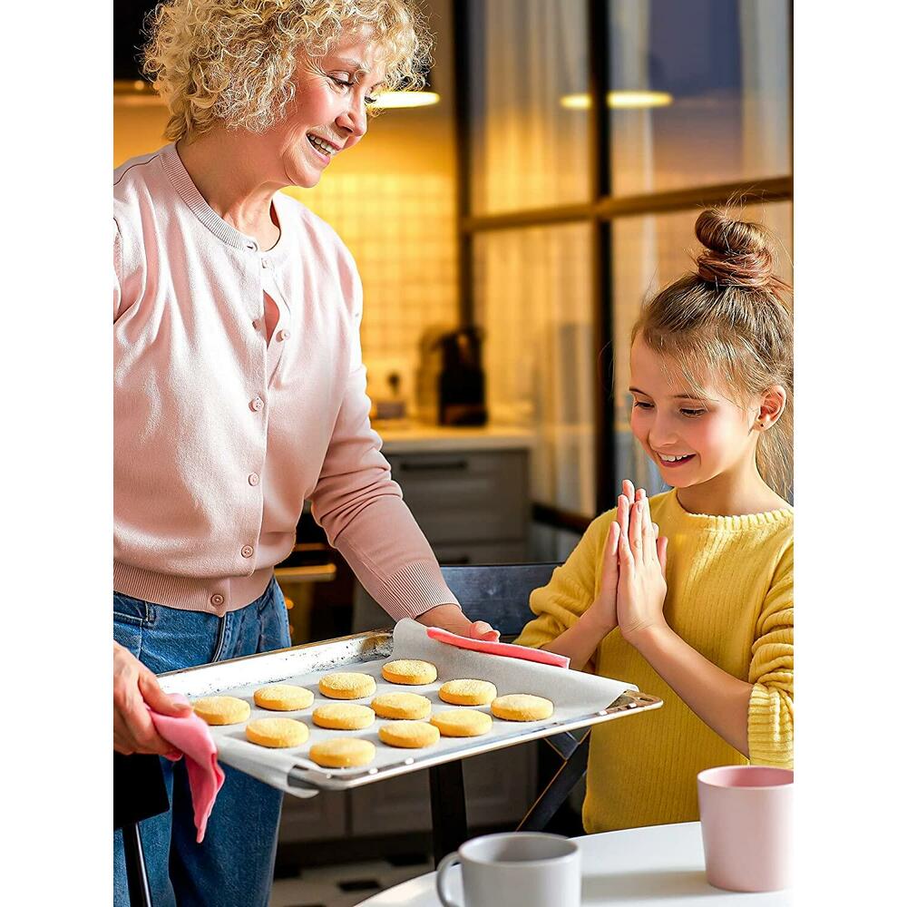 10pcs Parchment Paper Sheets – 76×50 cm Non-Stick Silicone Oil Baking Sheets – Pre-Cut, Food-Grade, Fluorescent-Free, Heat Resistant – Ideal for Baking, Cooking, Freezing, Packaging & Grilling