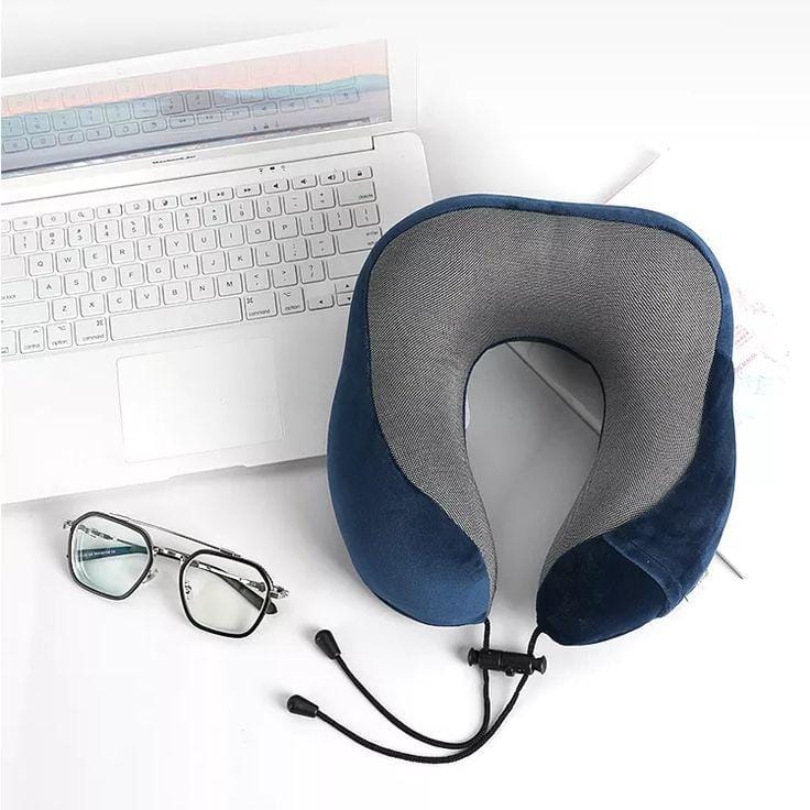 Quality Neck Pillows Made with Supportive Memory Cotton for Comfortable Neck Support, Soft Design for Travel, Home Rest, Office Use, and Daily Relaxation with Enhanced Cushioning Comfort