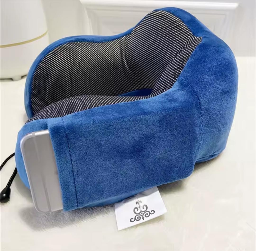 Quality Neck Pillows Made with Supportive Memory Cotton for Comfortable Neck Support, Soft Design for Travel, Home Rest, Office Use, and Daily Relaxation with Enhanced Cushioning Comfort