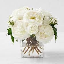 A bunch of artificial home decor OPEN PETALS roses without vase (12 flowers) for your office or home table top/center pieces