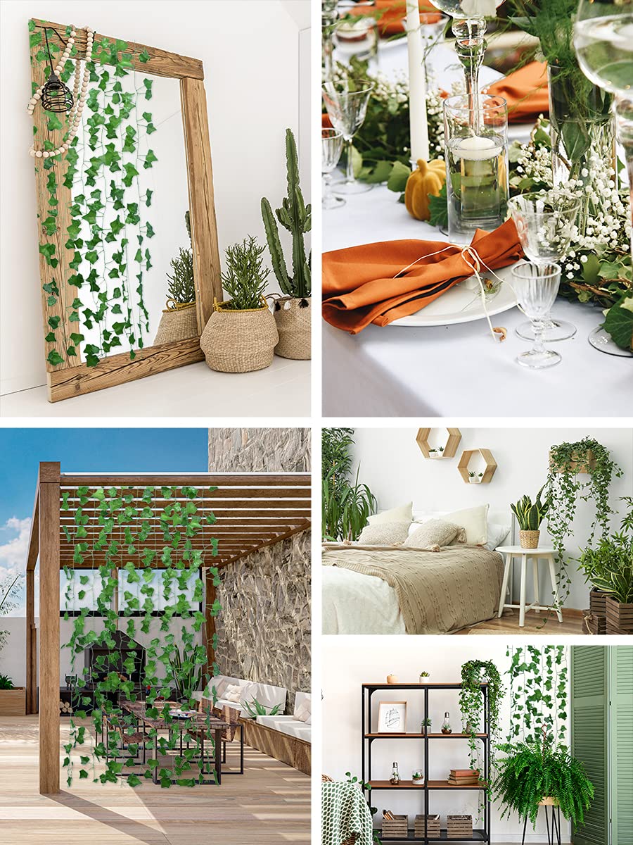 1PC ARTIFICIAL HANGING VINE 🌿 EVER-EASY, FOREVER-FRESH LEAFY LOVE ADDS NATURAL CHARM TO WALLS, SHELVES, OR BALCONIES. NO WATERING—JUST LUSH, GREEN BEAUTY FOR HOME, OFFICE, OR EVENTS ALL YEAR.