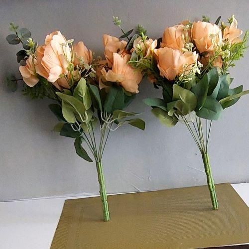 ARTIFICIAL OPEN PETAL ROSES WITH 12 PETALS 💐✨ ADD ROMANTIC CHARM TO YOUR HAPPY SPACE—PERFECT FOR HOME, OFFICE, OR EVENTS. NO VASE NEEDED, JUST LASTING BEAUTY AND EFFORTLESS ELEGANCE!