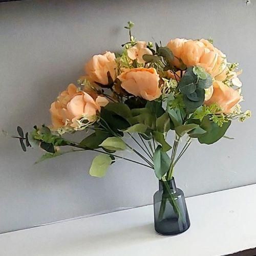 ARTIFICIAL OPEN PETAL ROSES WITH 12 PETALS 💐✨ ADD ROMANTIC CHARM TO YOUR HAPPY SPACE—PERFECT FOR HOME, OFFICE, OR EVENTS. NO VASE NEEDED, JUST LASTING BEAUTY AND EFFORTLESS ELEGANCE!