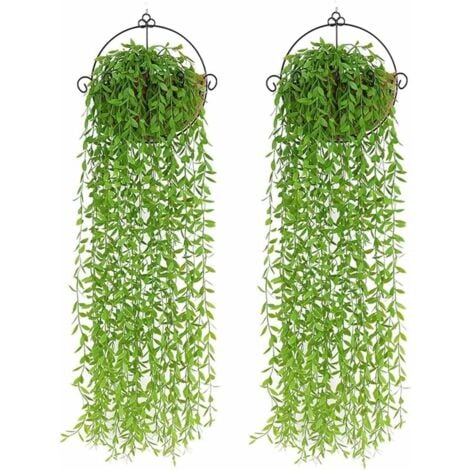ARTIFICIAL HANGING VINES.  BRING COZY, HAPPY VIBES TO YOUR WALLS 💚✨ PERFECT FOR HOME, OFFICE, OR EVENTS. NO VASE NEEDED—JUST EASY, LASTING GREENERY THAT BRIGHTENS ANY SPACE ALL YEAR ROUND!