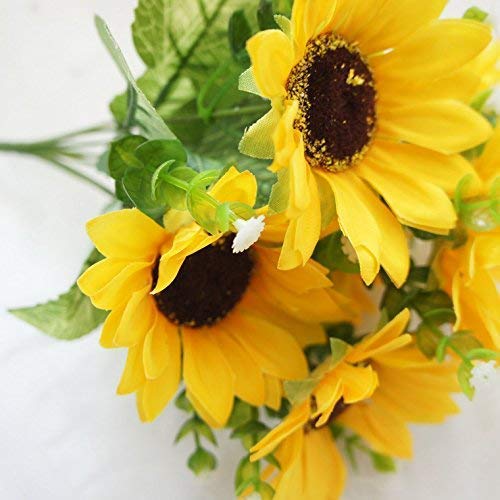 1PC MINI ARTIFICIAL BABY SUNFLOWER 🌞 ADDS BRIGHT, CHEERFUL CHARM TO ANY SPACE. PERFECT FOR HOME, OFFICE, OR GIFTING. NO VASE NEEDED—EASY TO DISPLAY AND MAINTENANCE-FREE FOR LASTING BEAUTY!