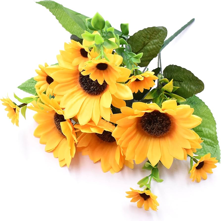1PC MINI ARTIFICIAL BABY SUNFLOWER 🌞 ADDS BRIGHT, CHEERFUL CHARM TO ANY SPACE. PERFECT FOR HOME, OFFICE, OR GIFTING. NO VASE NEEDED—EASY TO DISPLAY AND MAINTENANCE-FREE FOR LASTING BEAUTY!