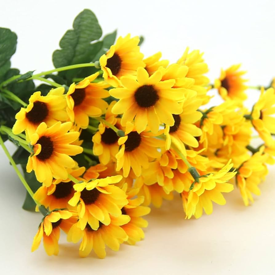 1PC MINI ARTIFICIAL BABY SUNFLOWER 🌞 ADDS BRIGHT, CHEERFUL CHARM TO ANY SPACE. PERFECT FOR HOME, OFFICE, OR GIFTING. NO VASE NEEDED—EASY TO DISPLAY AND MAINTENANCE-FREE FOR LASTING BEAUTY!