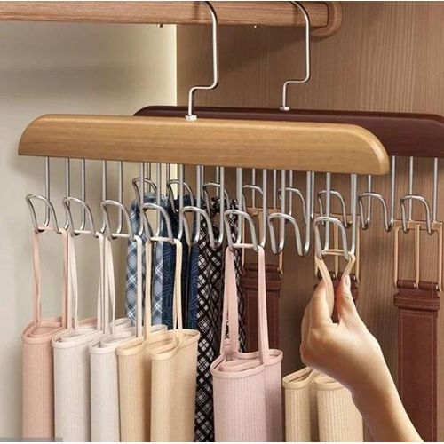 RUSTIC WOODEN WALL MOUNTED CLOTHES HANGER WITH 8 HOOKS – PERFECT FOR HANGING COATS, JACKETS, SCARVES, AND BAGS. IDEAL FOR ENTRYWAY, BEDROOM, OR LAUNDRY ROOM. CHARM AND FUNCTION COMBINED!