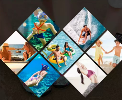 1Pair Unisexes Outdoor Aqua Shoes Couples Vacation Beach Barefoot Swimming Shoes Indoor Fitness Yoga Shoes