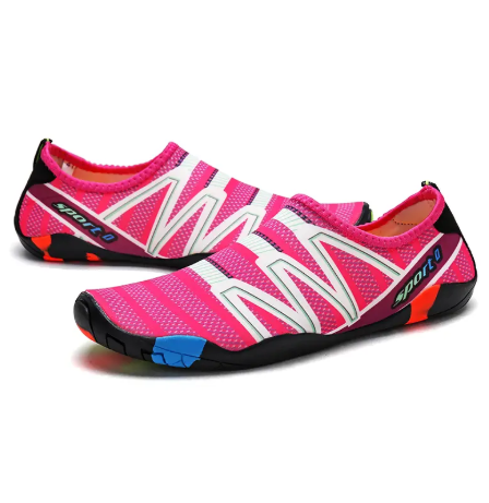 1Pair Unisexes Outdoor Aqua Shoes Couples Vacation Beach Barefoot Swimming Shoes Indoor Fitness Yoga Shoes
