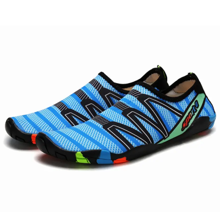 1Pair Unisexes Outdoor Aqua Shoes Couples Vacation Beach Barefoot Swimming Shoes Indoor Fitness Yoga Shoes
