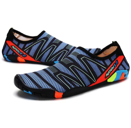 1Pair Unisexes Outdoor Aqua Shoes Couples Vacation Beach Barefoot Swimming Shoes Indoor Fitness Yoga Shoes