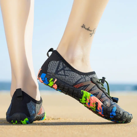 1Pair Men Water Swimming Shoes Women Sneakers Barefoot Beach Sandals Upstream Aqua Shoes Quick-Dry River Sea Diving Gym
