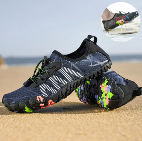 1Pair Men Water Swimming Shoes Women Sneakers Barefoot Beach Sandals Upstream Aqua Shoes Quick-Dry River Sea Diving Gym