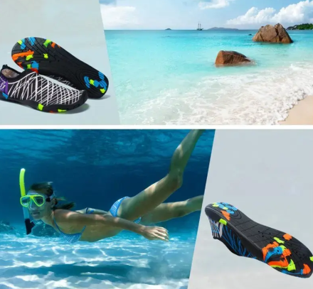 1Pair Men Women Aqua Shoes Sneakers Quick Dry Swimming Footwear Unisex Outdoor Breathable Upstream Beach Shoes