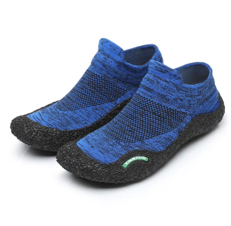 1Pair Ultralight Non-slip Rubber Beach Shoes Men Women Outdoor Swimming Fishing Upstream Wading Shoes Indoor Fitness Sports Yoga Shoes