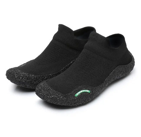 1Pair Ultralight Non-slip Rubber Beach Shoes Men Women Outdoor Swimming Fishing Upstream Wading Shoes Indoor Fitness Sports Yoga Shoes