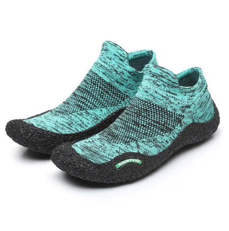 1Pair Ultralight Non-slip Rubber Beach Shoes Men Women Outdoor Swimming Fishing Upstream Wading Shoes Indoor Fitness Sports Yoga Shoes