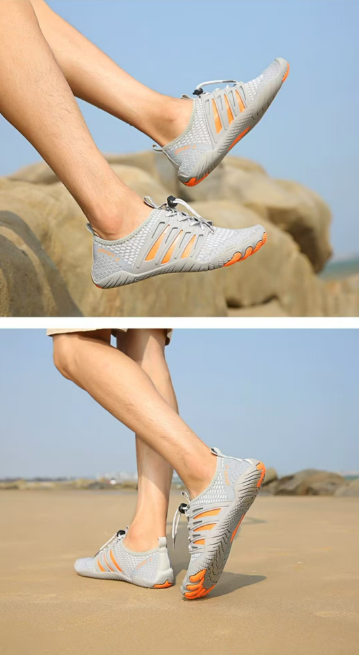 1Pair Outdoor River Tracing Shoes, Water Wading Beach Diving Shoes, Swimming Shoes, Fitness Cycling, Mountaineering Sports, Five Finger Shoes
