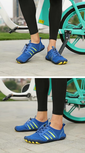 1Pair Outdoor River Tracing Shoes, Water Wading Beach Diving Shoes, Swimming Shoes, Fitness Cycling, Mountaineering Sports, Five Finger Shoes